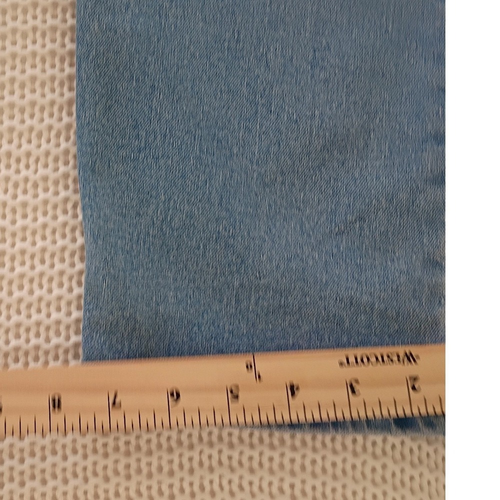 Levi's 501 Straight Leg Jeans Distressed Blue Wash Button Fly Women W25 L30 - Picture 9 of 12